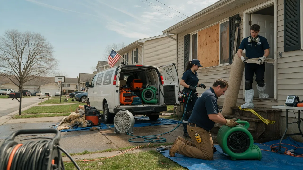 Water Damage Restoration in Teaneck, NJ near me
